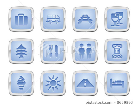 travel icon set travel icon set 8639893