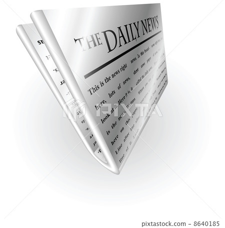 silver metallic news paper silver metallic news paper 8640185