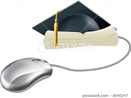 Graduation computer mouse concept 8640247