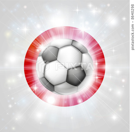 Japan soccer flag 8640298