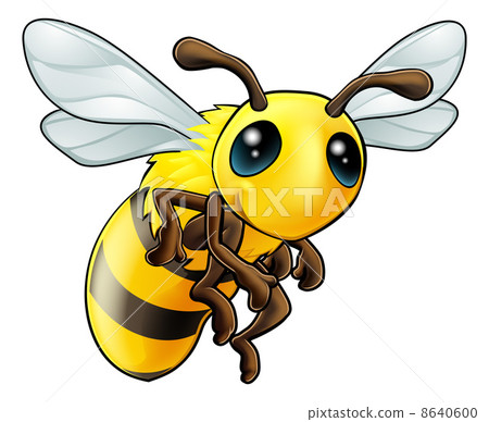 Cute Bee Character 8640600