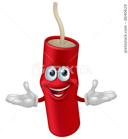 Dynamite mascot Dynamite mascot 8640629