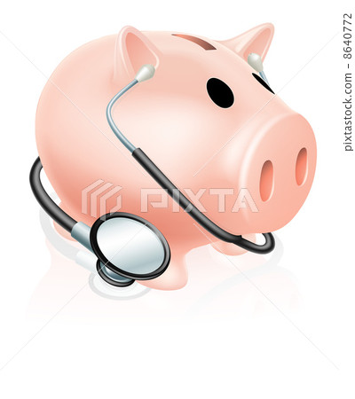 Stethoscope piggy bank Stethoscope piggy bank 8640772