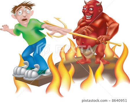 devil illustration 8640951