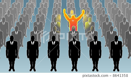 individual  business concept illustration 8641358