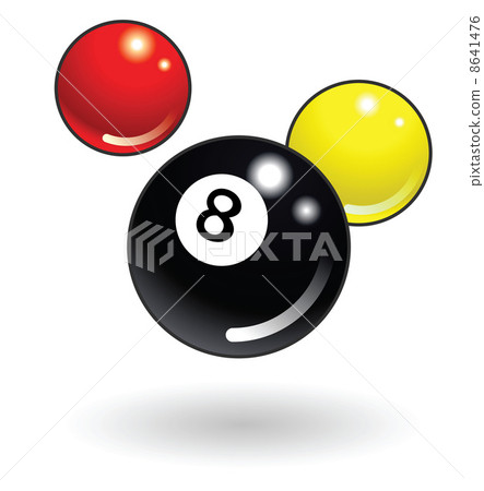 pool balls Illustration pool balls Illustration 8641476