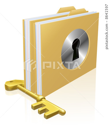 Secure file folder Secure file folder 8641597