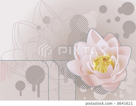 lilly background Illustration lilly background Illustration 8641621