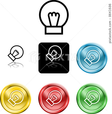 lightbulb icon symbol lightbulb icon symbol 8641686