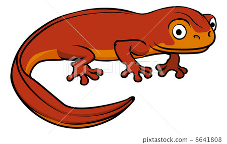 Cartoon Newt 8641808