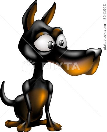 dog illustration 8641968
