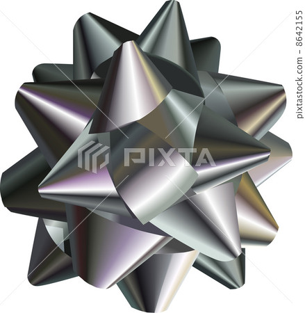 pretty silver bow 8642155