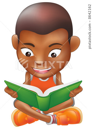 boy reading a book boy reading a book 8642162