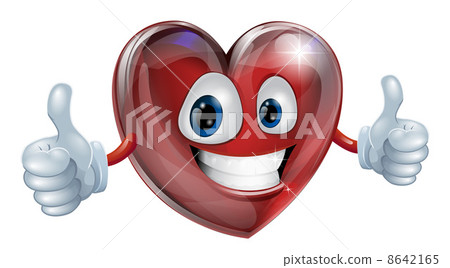 Heart mascot graphic Heart mascot graphic 8642165