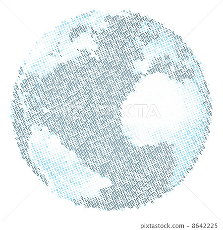 The binary world - Stock Illustration [8642225] - PIXTA