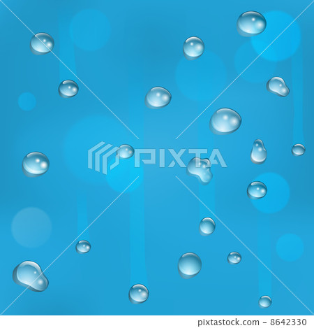 Seamless tiling water drops on glass background Seamless tiling water drops on glass background 8642330