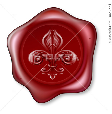 Fleur-de-lis Sealing Wax 8642351