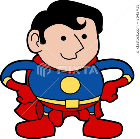 Illustration of superhero 8642419