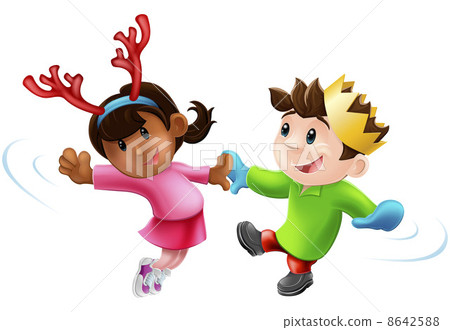 Christmas party dancing 8642588