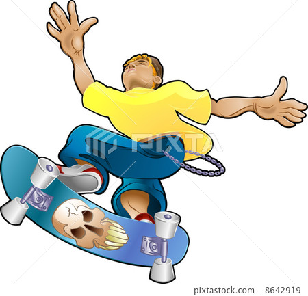 Teen Youth Cliques Skater 8642919