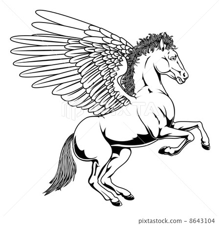 Pegasus illustration Pegasus illustration 8643104