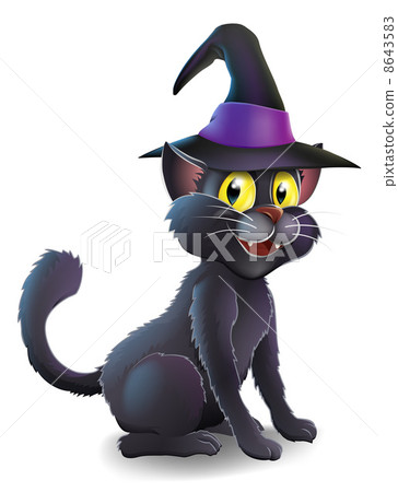 Halloween Witch Cat Halloween Witch Cat 8643583