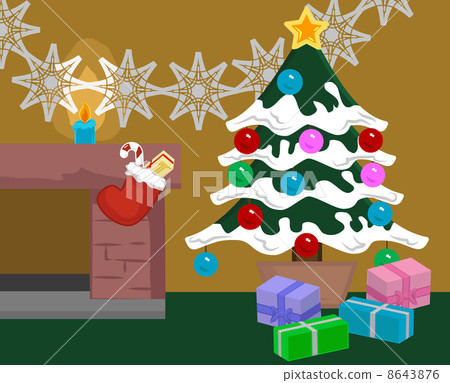 christmas scene 8643876