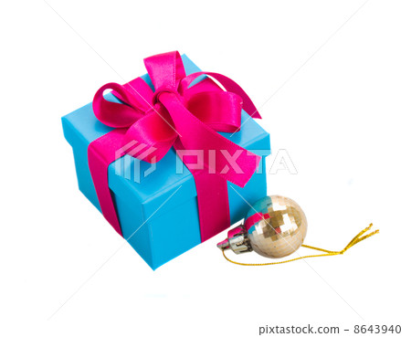 blue  christmas gift boxes 8643940