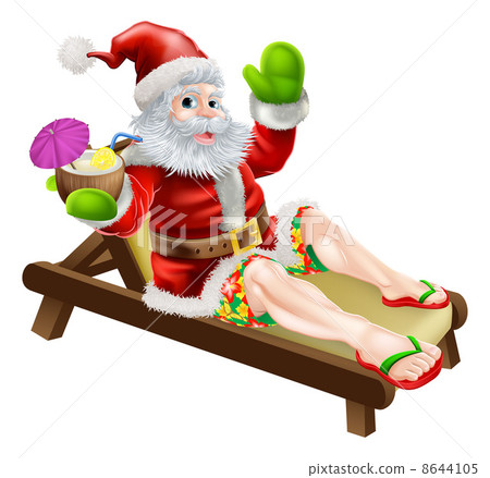 Summer Santa Summer Santa 8644105