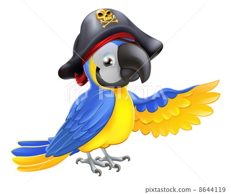 Pirate Parrot Illustration Pirate Parrot Illustration 8644119
