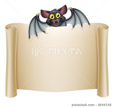Halloween Bat Banner 8644148