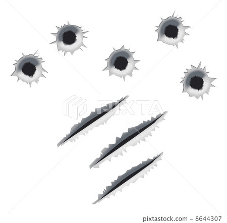 Bullet Holes and Slashes Bullet Holes and Slashes 8644307