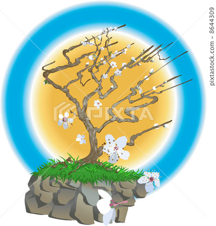japanese tree illustration 8644309