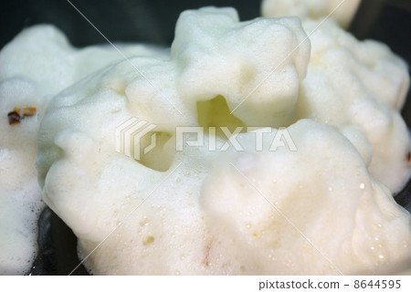 通過在塑料袋中摩擦骸車果實製成的光滑氣泡 8644595