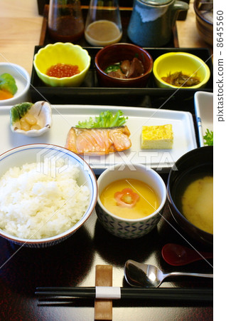 日本早餐圖像 8645560