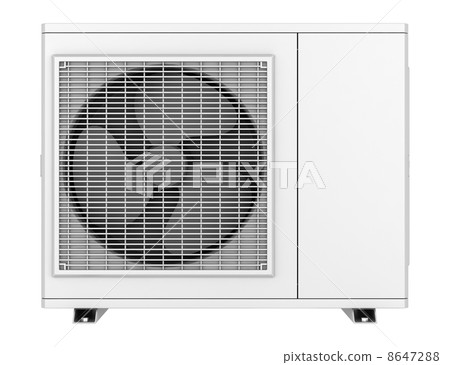 modern air conditioner isolated on white background 8647288