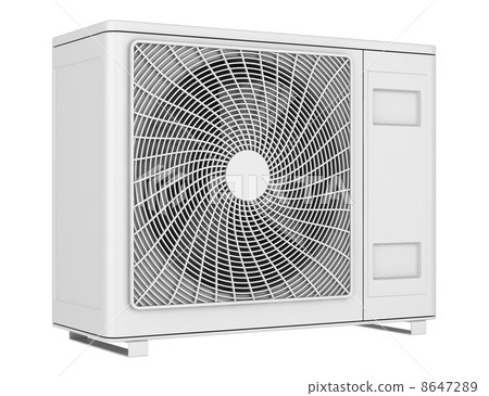 modern air conditioner isolated on white background 8647289