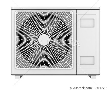 modern air conditioner isolated on white background 8647290