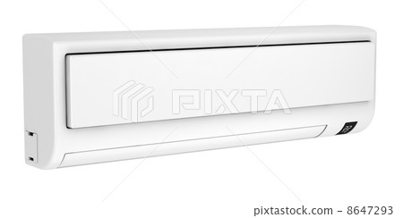 modern air conditioner isolated on white background 8647293