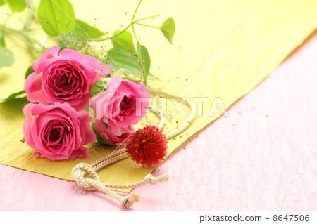 玫瑰日式風格 8647506