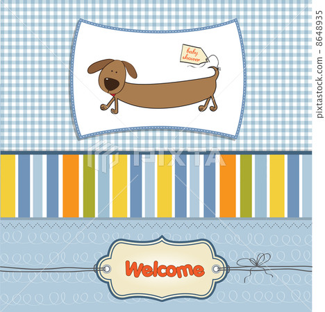 funny shower card with long dog funny shower card with long dog 8648935