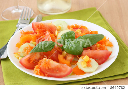 vegetable salad vegetable salad 8649782