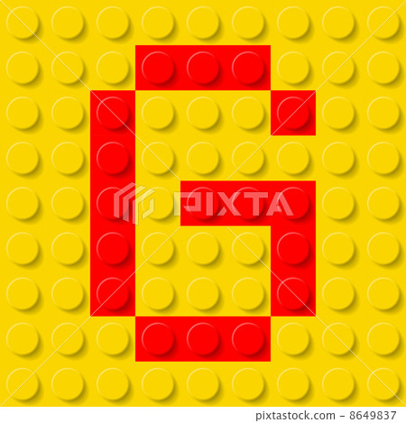 Letter G in construction kit. Letter G in construction kit. 8649837