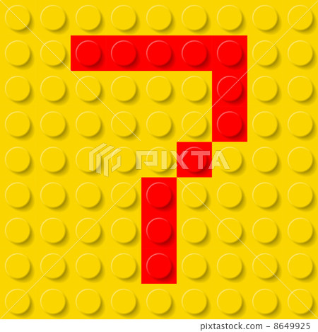 Number seven in construction kit. - Stock Illustration [8649925] - PIXTA