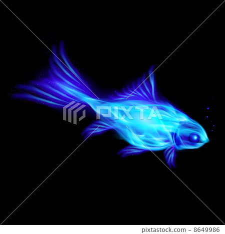 Fire fish. 8649986