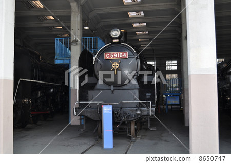 Plum alleys steam locomotive building 8650747