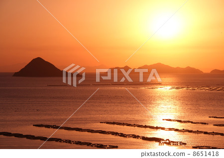 Sunset of Uwaumi Sunset of Uwaumi 8651418