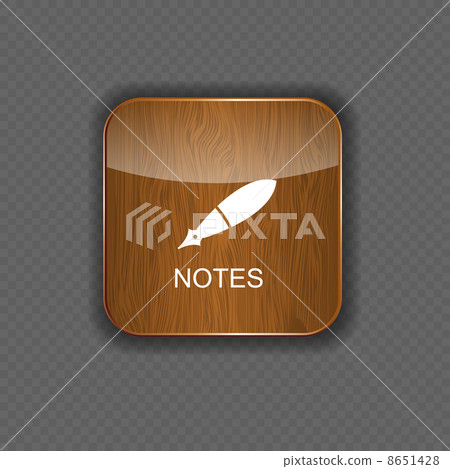 Notes  application icons vector illustration 8651428
