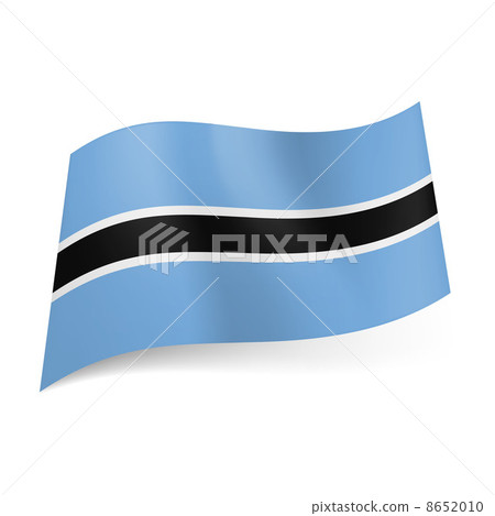 State flag of Botswana. State flag of Botswana. 8652010