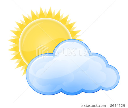 Cloudy icon 8654329